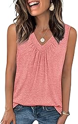 OFEEFAN Women's Tank Tops Casual Tshirts Shirts for