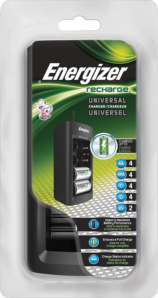 Aa/AAA/c/d/9v Energizer Family charger nimh battery charger (039800036964)
