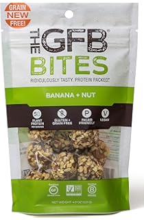 Amazon Com The Gfb Gluten Free Non Gmo High Protein Bites Chocolate Cherry Almond 4 Ounce Grocery Gourmet Food