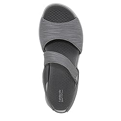 LifeStride Women's Cheerful Sandal Graphite 8 M