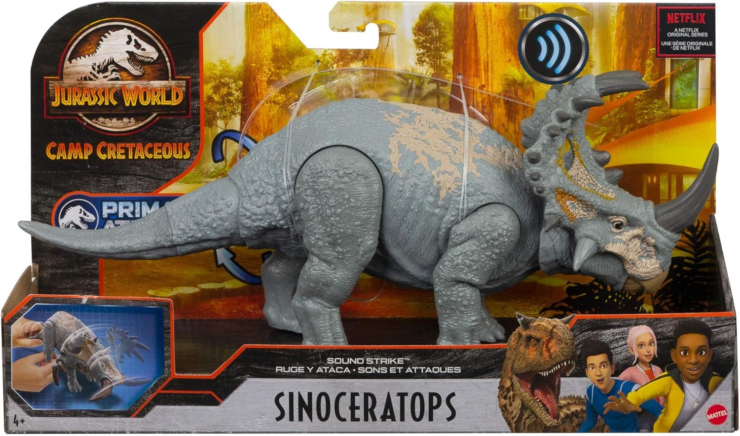 sinoceratops jurassic world juguete