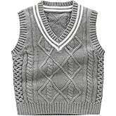 Vivobiniya Toddler boy Knit Vest V-Neck Cardigan Kids Autumn Clothes 6m-3Y