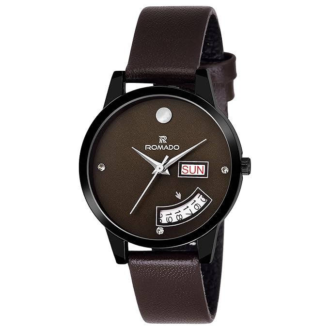 Romado Analogue Brown Dial Women's Watch - 255