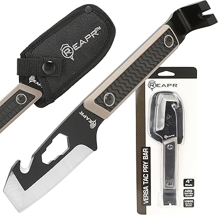 REAPR 11015 tactical pry bar with 4-inch head and nail puller