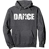 Dance - Distressed Look Dancing For Dancers Pullover Hoodie