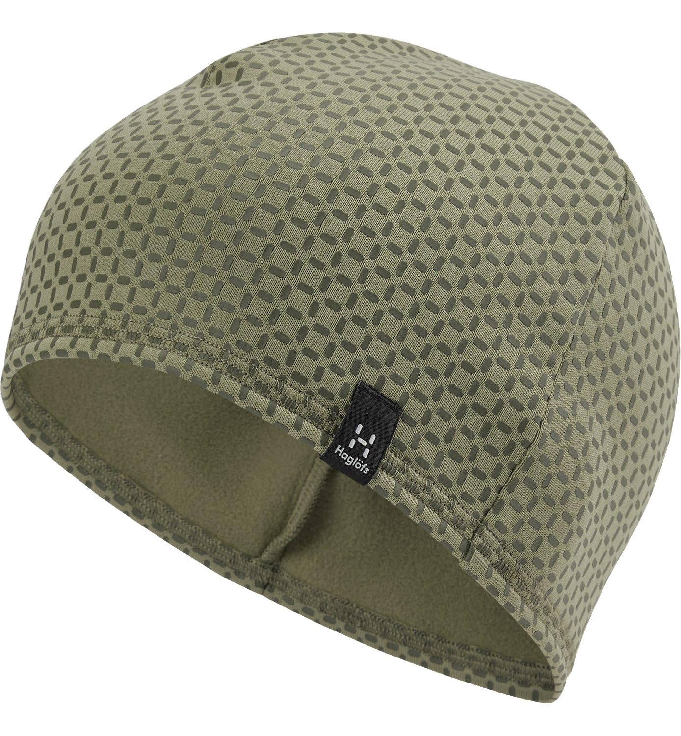 Haglöfs 605138_4WY Fanatic Print Beanie Hat Unisex Thyme Green/Olive Green Size S/M
