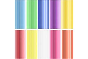 100Pcs Universal Spoke Skins Covers, Wheel Spoke Wraps Skins Pipe 8-21 inch Rim Decoration Protector, Bike Spoke Decorations 