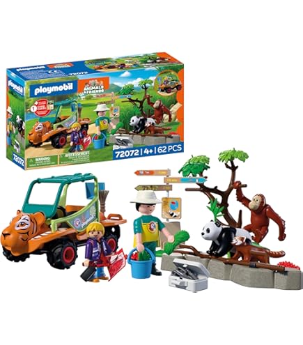 Amazon.com: Playmobil Zoo: Ice Expedition : Toys & Games