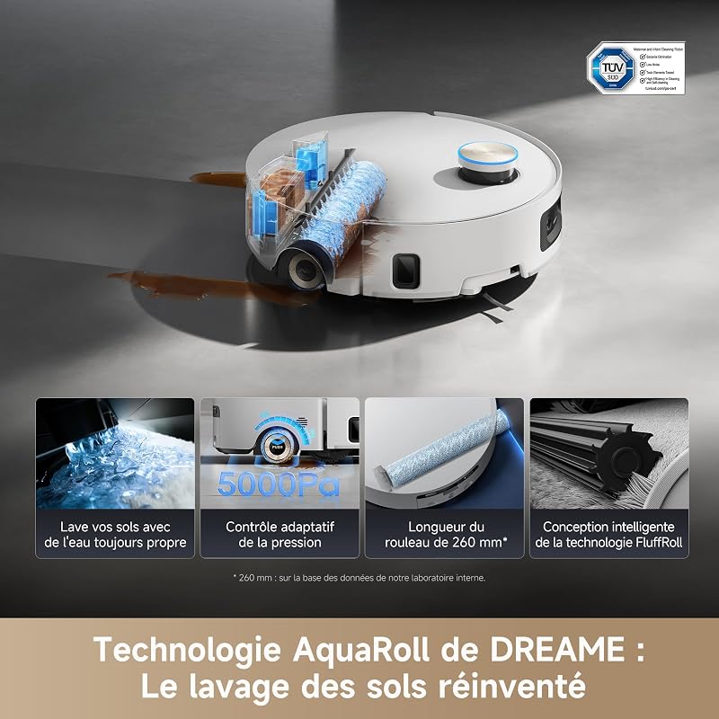 Aqua10 Ultra Roller Complete Robot Aspirateur et serpillère AquaRoll