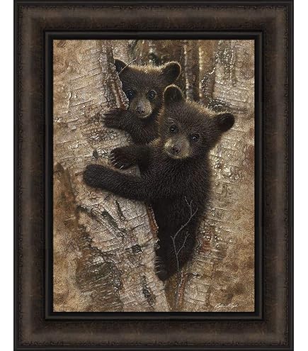 Amazon.com: Home Cabin Décor Mama Bear & Cubs by Collin