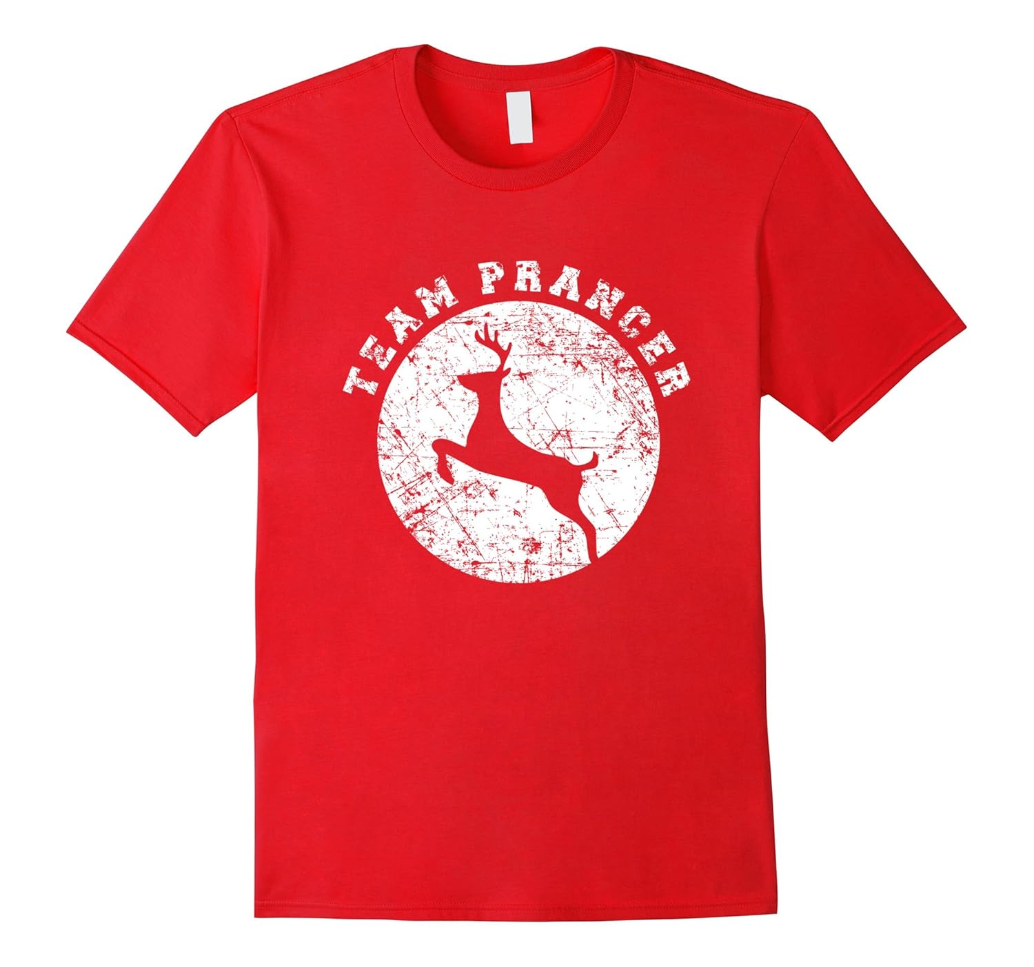 Team Prancer T Shirt, Funny Cute Christmas Gift Kids Adults-ANZ