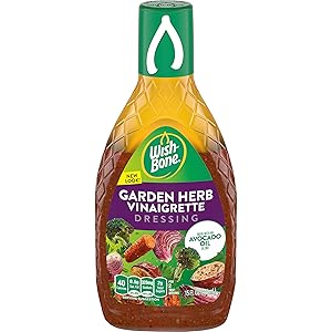 Wish-Bone Avocado Oil Blend Garden Herb Vinaigrette Dressing, 15 FL OZ