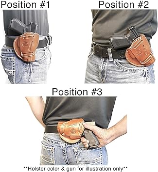 holster positions