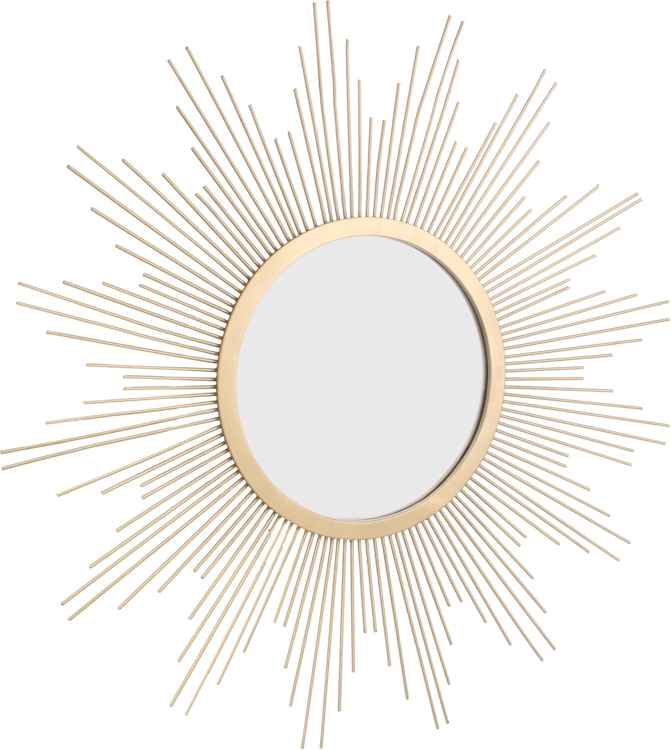 Stonebriar Sunburst Wall mirror, 24 Inch, Gold: Home & Kitchen