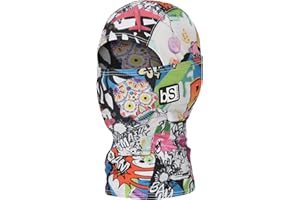BLACKSTRAP Kids' Hood ExoHinge Balaclava Ski Mask, Helmet Compatible, Keeps Kids Comfortable and Warm