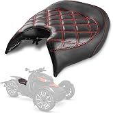 QIHUIMOTO Driver Solo Seat Wide High Comfort Rider Cushion for Can Am Ryker | Fit for Can Am Ryker 600 900 Sport 2019-2026 , for Can Am Ryker Rally Edition, Replace 219400795