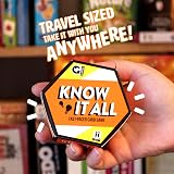 Ginger Fox Know It All Travel-Sized Family Card Game 80 Cards 8+ view 2