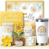 Valentine's Day Gifts for Mom from Daughter Son, Best Mom Birthday Gifts Ideas for Women Mother-in-Law Mother's Day Gift Baskets for Mother, Sunflower New Mama Gift for Her Wife Women from Husband