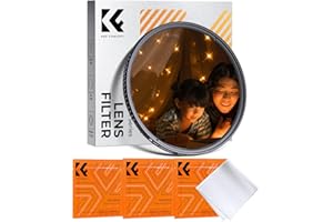 K&F CONCEPT 67mm Star Filter - 4-Line Short Streak, Enhance Night Photography with Stunning Starlight and Starburst Effects, 