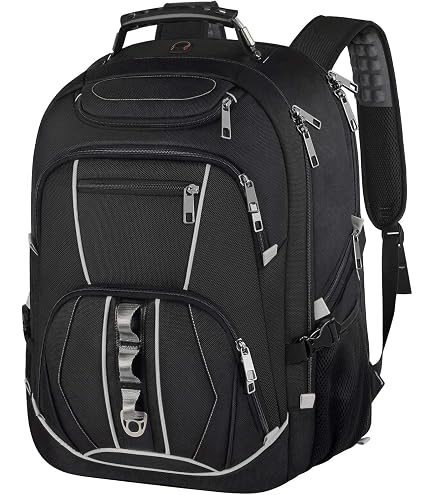18.5 laptop backpack amazon 18.4 for Men, 55L-60L Extra Large Backpack for Travel Work Size:150XG 3in baits (3 pack) Ozark Trail while its main zip