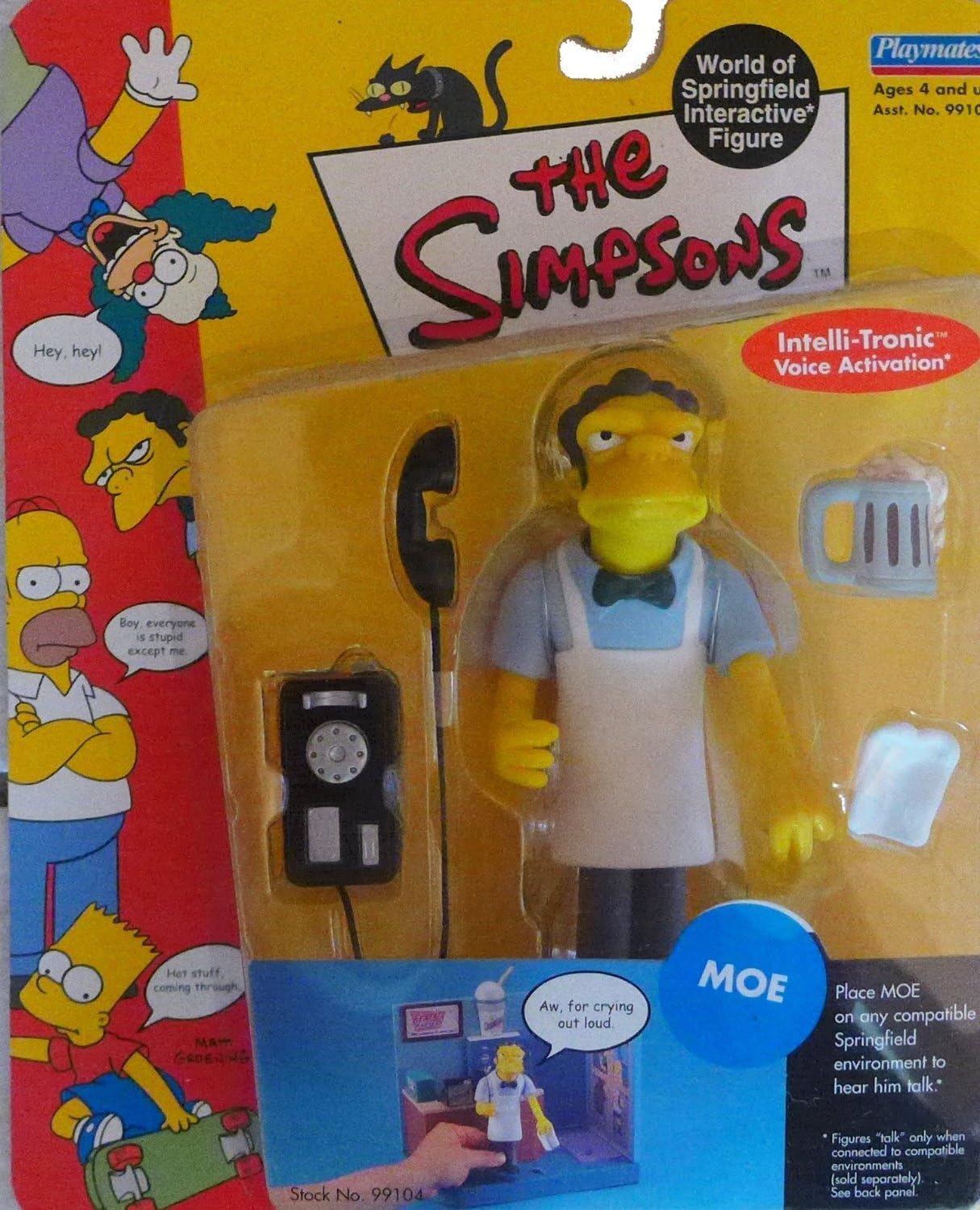 5" Simpsons World of Springfield Figure: Moe