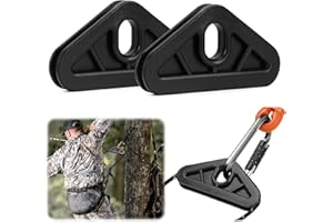 YIBOBO 2 Packs Hunting-Saddle Hip Pinch Eliminator: Lightweight Rope Bridge Spreader for Tree Saddle & Saddle Hunting Kit, Durable All-Season Accessory