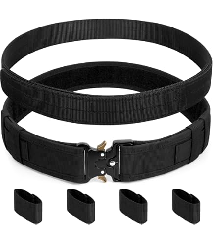 Amazon.com: Bianchi 24416: Nylon Web Belt 2.25 Blk Xs W/Drag Loop