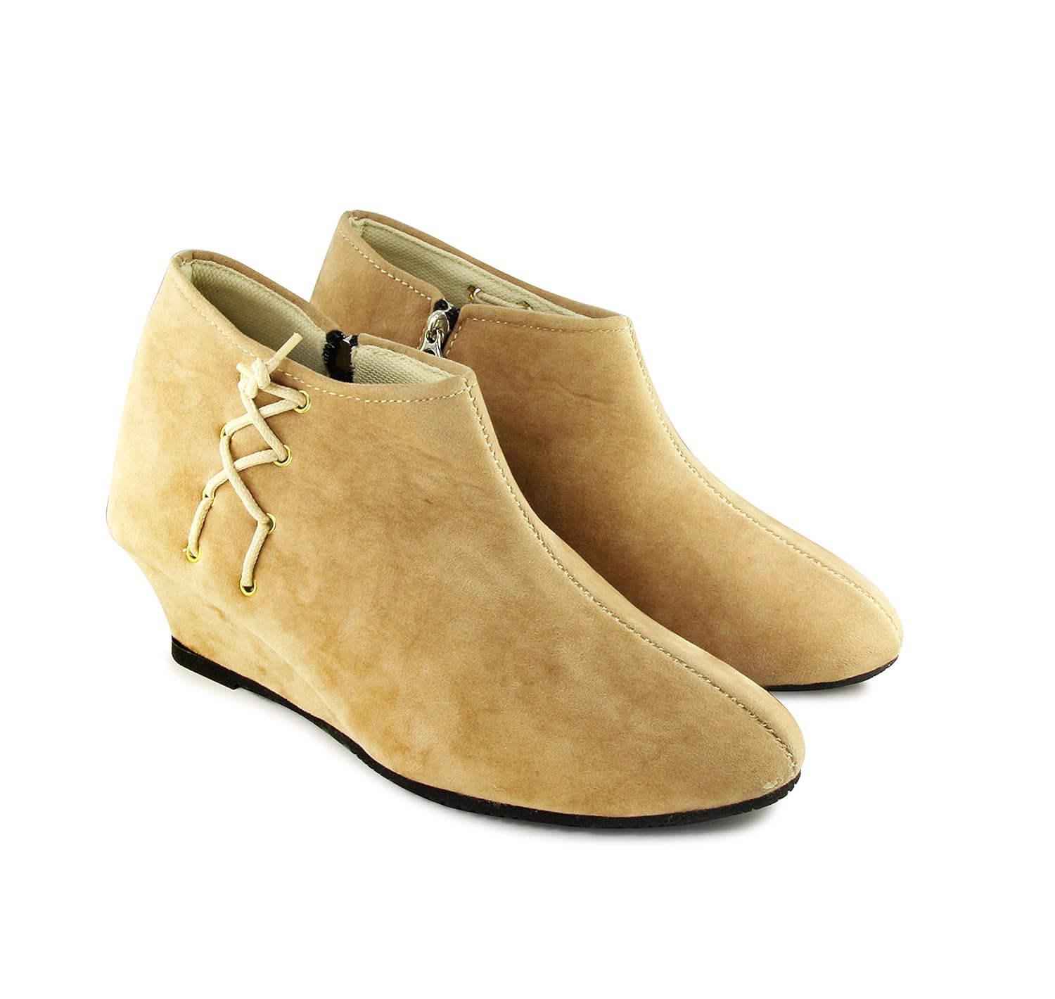 beps women's multicolour suede ankle boots