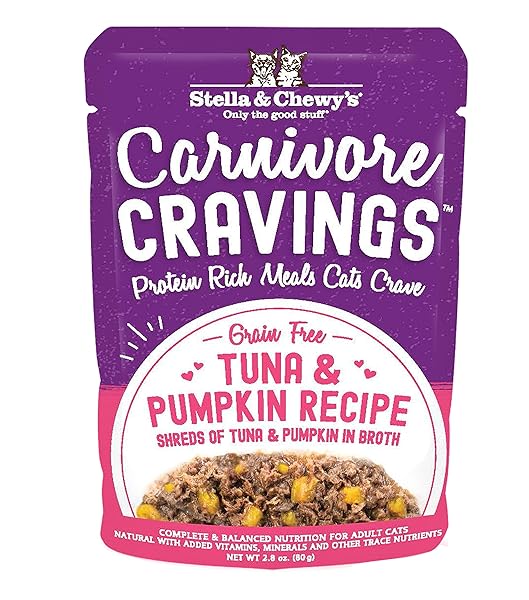 STELLA & CHEWY’S CARNIVORE CRAVINGS PROTEIN RICH MEAL...