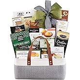 Wine Country Gift Baskets The Connoisseur Gourmet Gift Basket Food Gift Basket for Families College Students Appreciation Thank You Congratulations Get Well Soon Care Package
