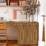 Abyssaly Wood Effect Vinyl Wrap 30x200cm Self Adhesive Brown Wood view 8