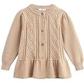 Simplee kids Baby Girls' Fall Winter Cardigan Sweaters Coats Outfits for Toddlers