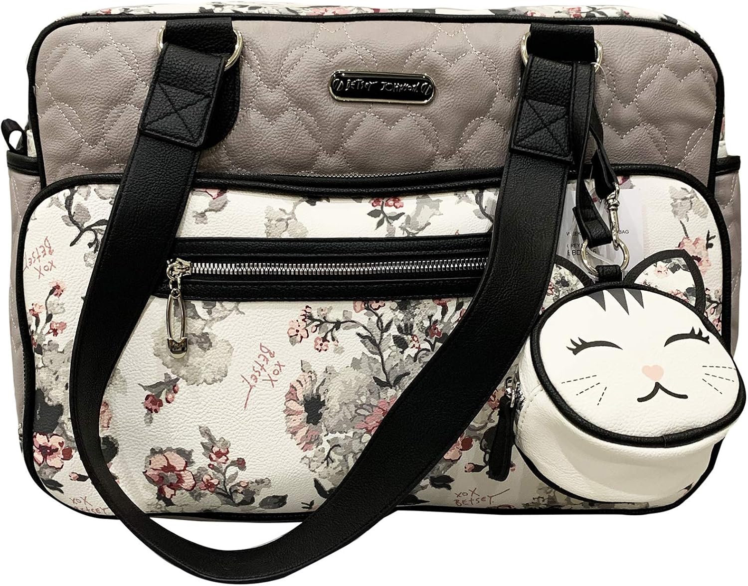 betsey johnson diaper bag backpack