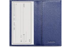 HISCOW Minimalist Checkbook Cover - Full Grain Leather