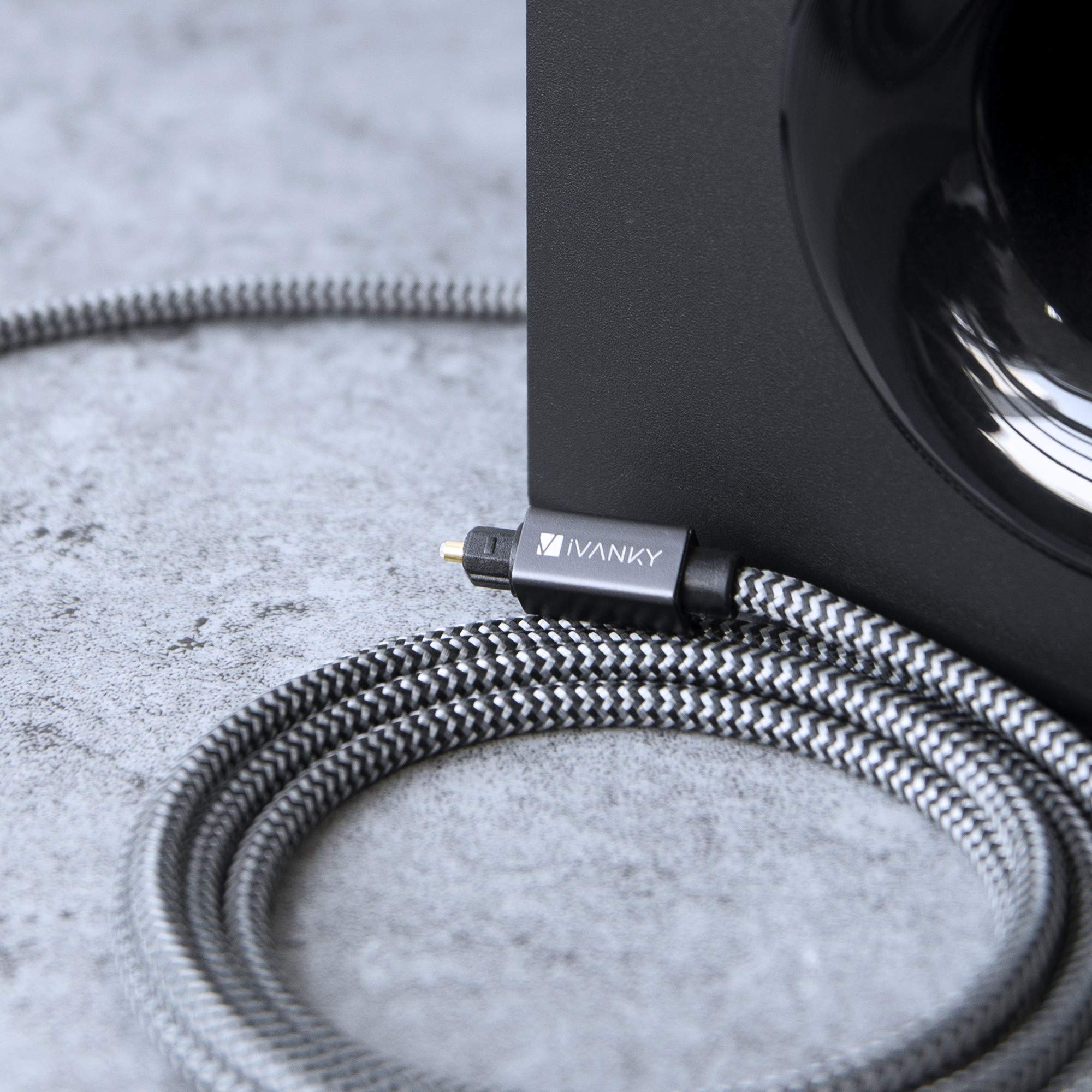 10FT LG/Samsung/Sony/Philips Sound Bar Optical Digital Audio Cable