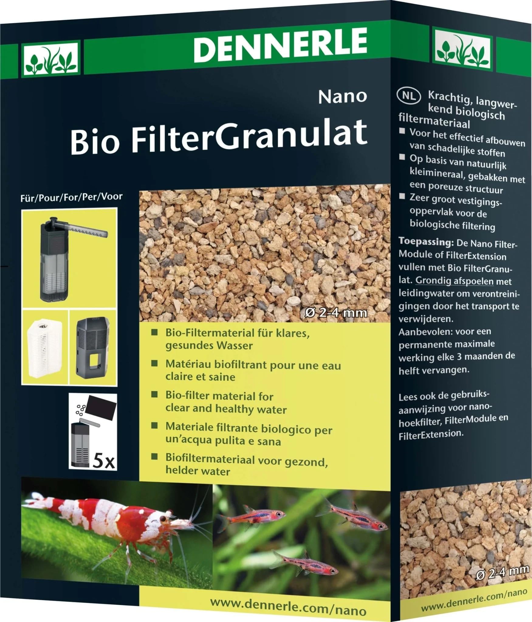 Dennerle 7004055 Organic Filter Granulate 300 ml