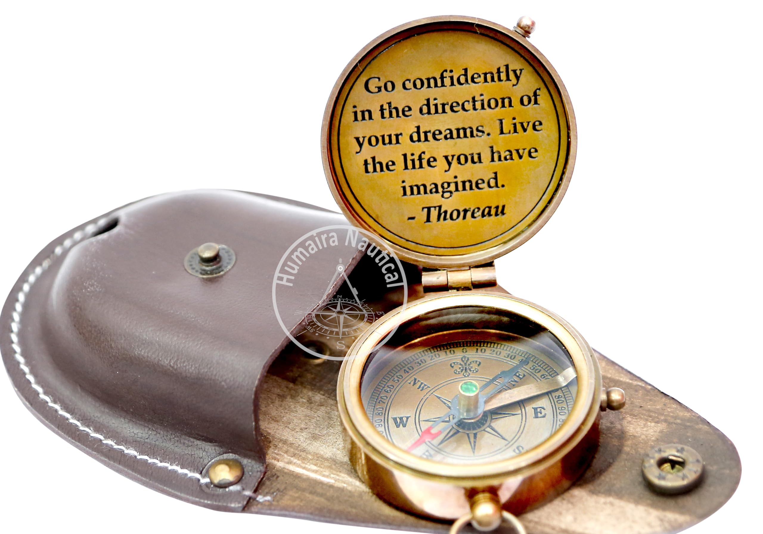 Cool High School Graduation Gift for Him - Best Compass for Camping, Boating & Hiking