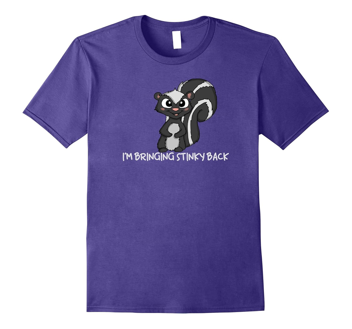 Funny Skunk I'm Bringing Stinky Back T-Shirt-ANZ