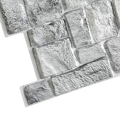 Buy Dundee Deco Pg7002 Grey Faux Old Stone 3 2 Ft X 1 6 Ft Pvc 3d Wall Panel Interior Design Wall Paneling Decor 5 2 Sq Ft Online In Indonesia B082jmd7yp