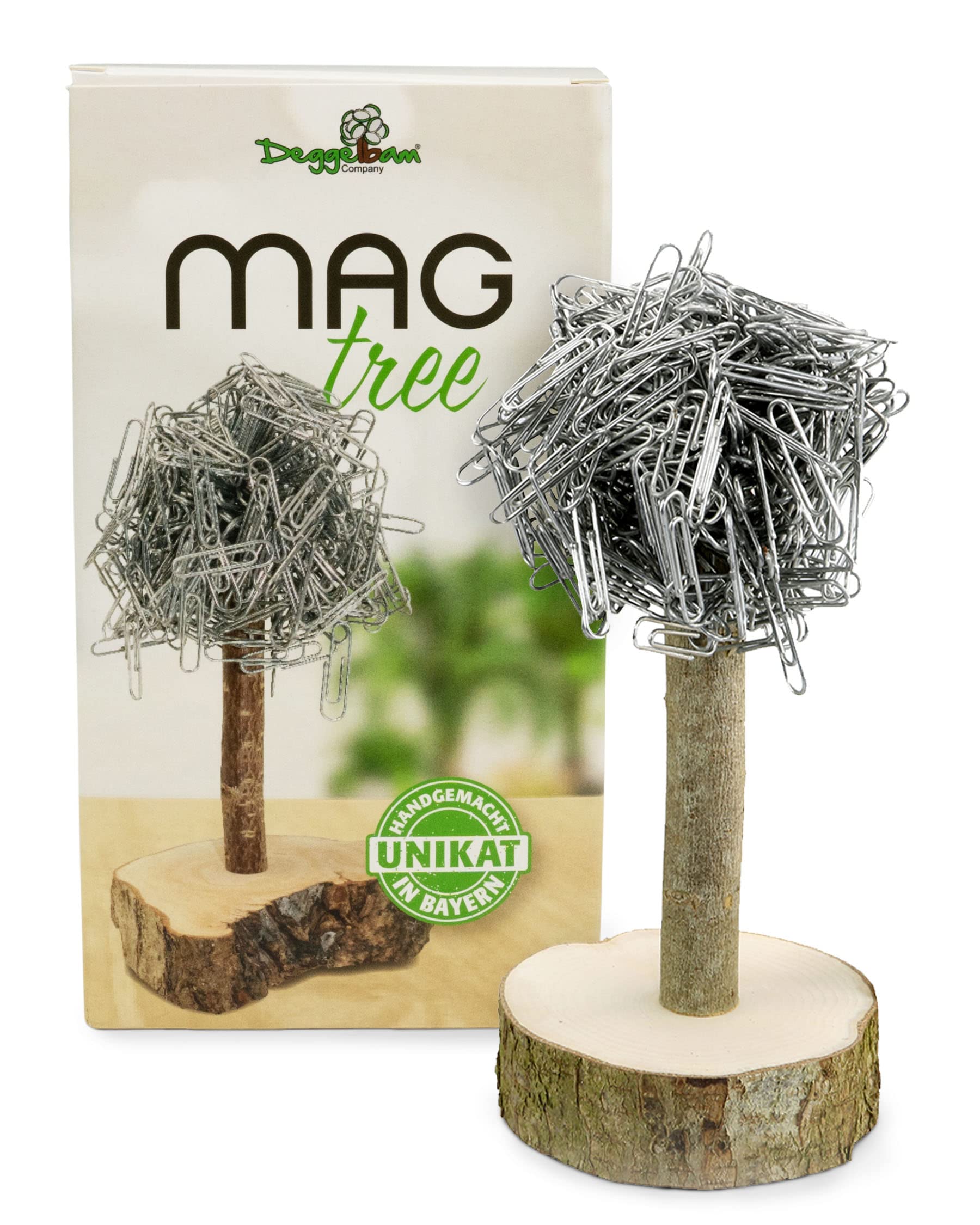 The MagTree the little nature for your office The paper clip holder for your paperclips.