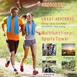 Sukeen 4 Pack Cooling Towel 40x12 Ice Towel Microfiber Yoga Gym Running view 6