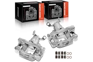 A-Premium Disc Brake Caliper Assembly with Bracket Compatible with Select Dodge Models - Journey 2009 2010 2011 2012, Sport U