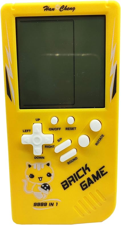 Amazon.com: Traodin - Consola infantil para niños con juegos de variedad, juguete retro Tetris, consola de juegos clásica, juguetes intelectuales (amarillo): Toys \u0026 Games