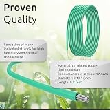 ECENCE Robotic Lawn Mower Accessory Kit: 3m Wire, 5 Connectors, 10 Nails view 3