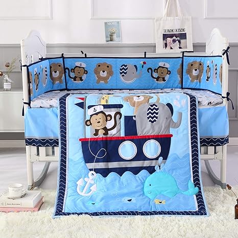 giraffe baby crib bedding