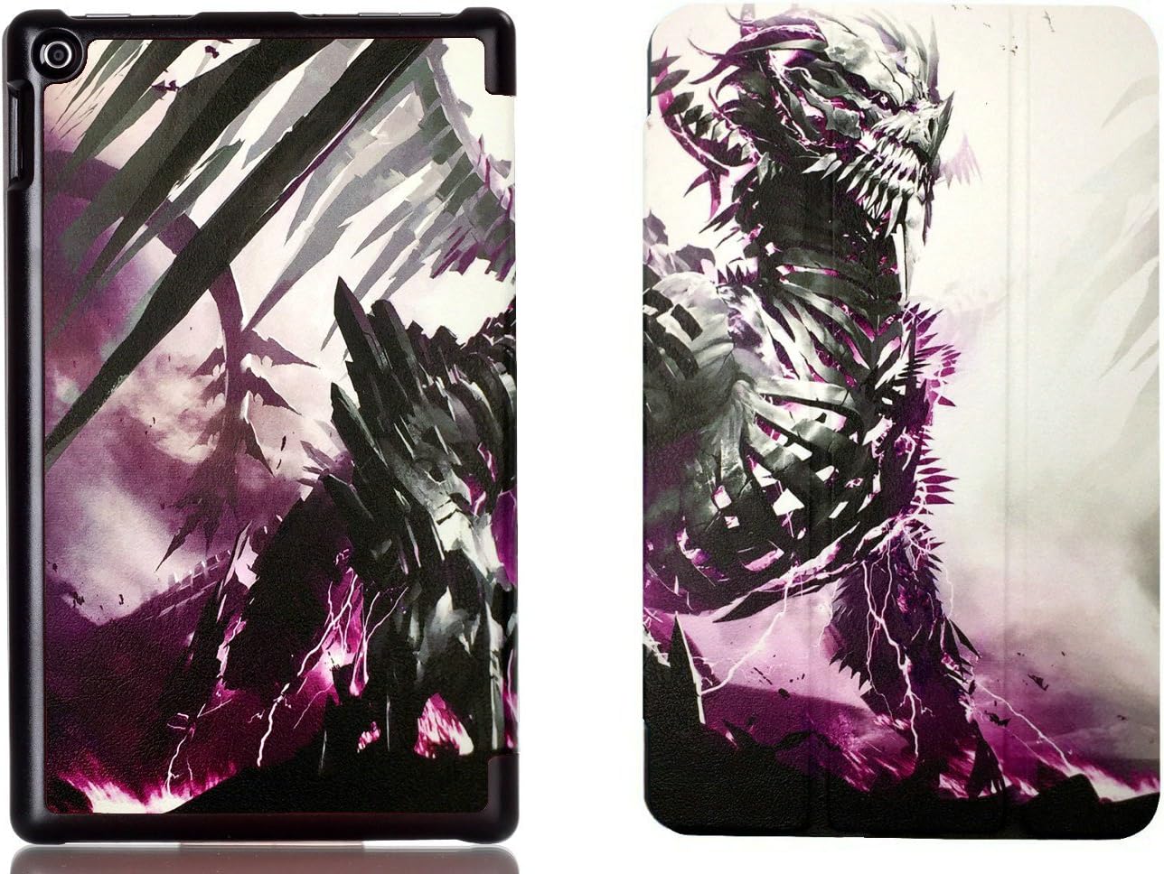 Lenovo Tab2 A8/ Tab3 8 Case, Ultra Slim Tri-Fold Stand Case Cover for Lenovo Tab 2 A8-50 2015 Release/Lenovo Tab 3 TB3-850F 2016 Release 8-Inch Tablet ZL