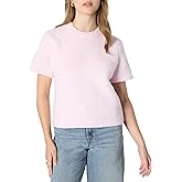 Amazon Essentials (Demi's Pick) Women's Relaxed-Fit Faux Mohair Short Sleeve Sweater Top