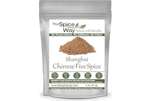 The Spice Way Shanghai Chinese Five Spice - A Traditional Chinese 5 spice seasoning (2 oz) for Asian style dishes with the Ch