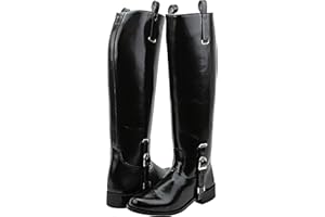 Hispar Mens Man Dignity Dress Dressage Horse Riding Boots Stylish Fashion Equestrian Pull On Black