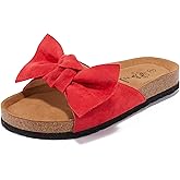 FISACE Womens Slip On Flip Flops Ring Toe Strappy Summer Gladiator Flat Sandals